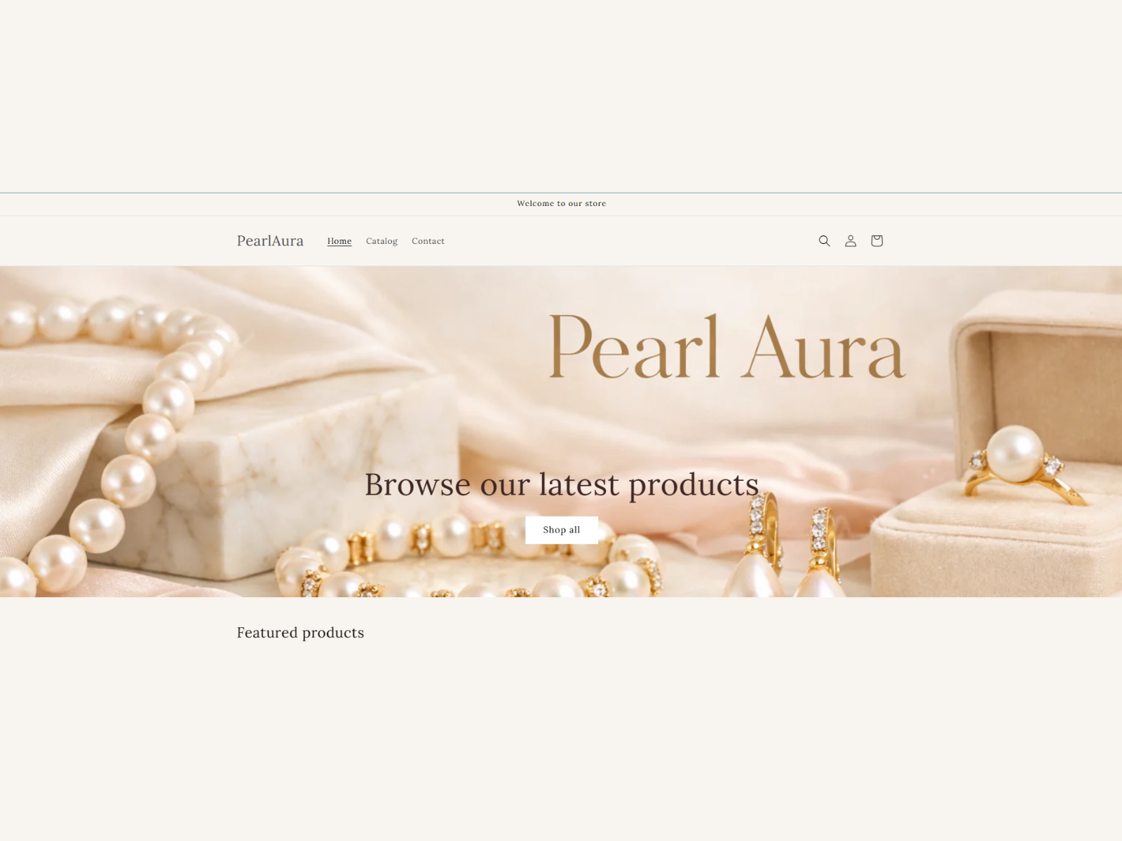 Pearl Aura Storefront