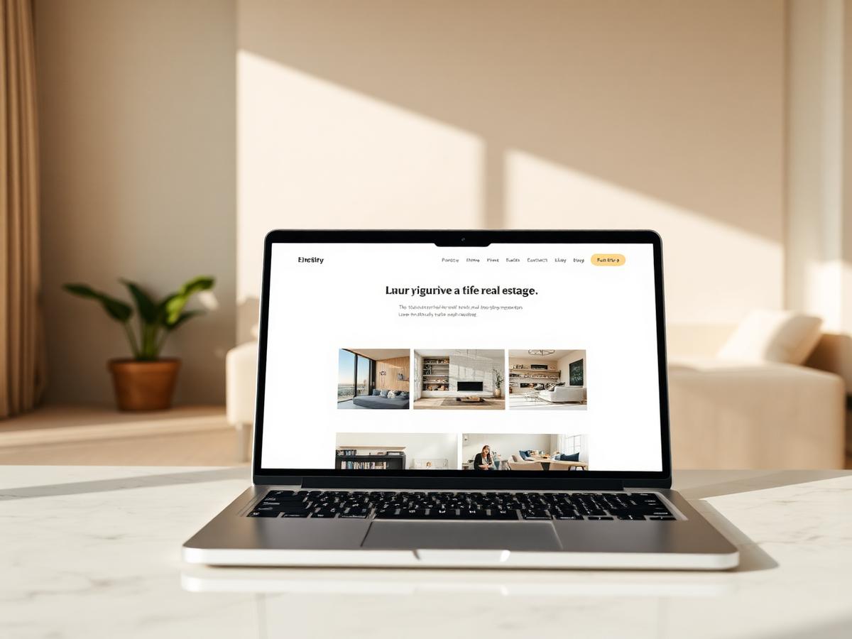 Real estate site on Squarespace
